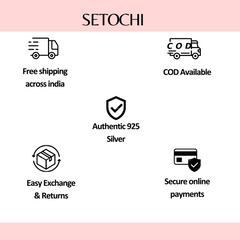 925 Sterling Silver Dual Stone Vintage Toe Ring