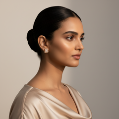 Rosegold Essense Mother of Pearl Studs