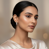 925 Sterling Silver Radiant hoops