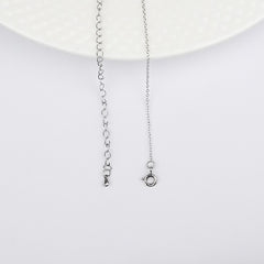 Silver Evil Eye Necklace