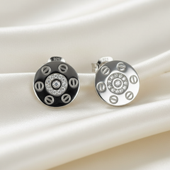 925 Sterling Silver Round Studs