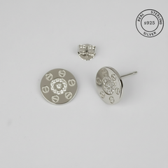 925 Sterling Silver Round Studs