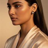 925 Sterling Rosegold Round Studs