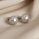 925 Sterling Silver Starburst Studs