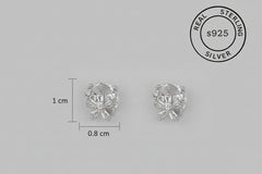 925 Sterling Silver Celestial Spark Studs