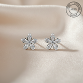925 Sterling Silver Blossom Glow Studs
