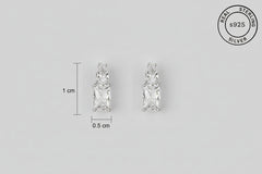 925 Sterling Silver Radiance Studs