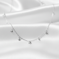 925 Sterling Silver Whispering Wings Necklace