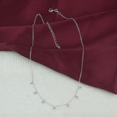 925 Sterling Silver Dew Drops Necklace