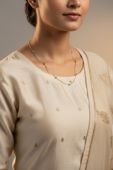 925 Sterling Silver Dual Tone Ball Chain