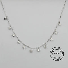 925 Sterling Silver Starlight Charm Necklace