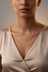 925 Sterling Silver Starlight Charm Necklace