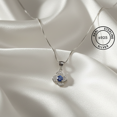 925 Sterling Silver Evil Eye Chain Pendant