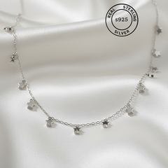 925 Sterling Silver Starlight Charm Necklace