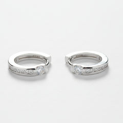 925 Sterling Silver Hoop Earrings