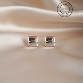 Rosegold Mother Of Pearl Square Studs