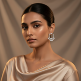 Silver Zircon Charm dangles