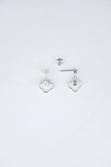 Silver Charm Earrings