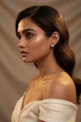 925 Sterling Silver Rosegold Dual Butterfly