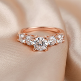 925 Sterling Silver Crown Elegance Ring