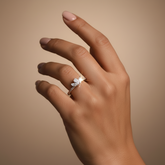 925 Sterling Silver Crowned Princess Ring