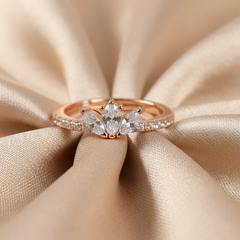 925 Sterling Silver Crowned Princess Ring
