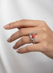 925 Sterling Silver Valentine Ring