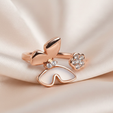 925 Sterling Silver Flutter Bliss Ring