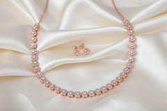 925 Sterling Dazzling Allure Necklace Set