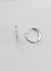 Silver Classic hoops