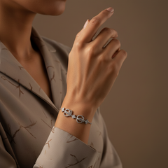 Enchanting Eclipse 925 Sterling Silver Bracelet