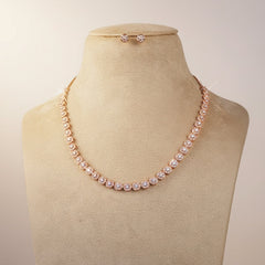 925 Sterling Dazzling Allure Necklace Set