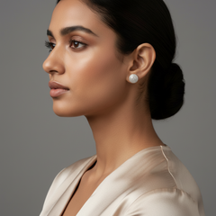 Zircon Love 925 Sterling Silver Studs