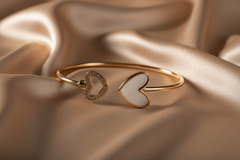925 Sterling Silver Love Kada Bracelet