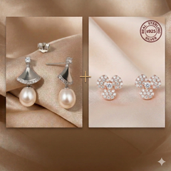 Combo - 925 Sterling Silver Studs