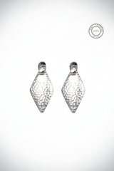 Silver Rhombus Radiance Danglers