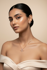 Rosegold Urban Edge Pendant Set