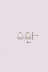 Silver Essense Mother of Pearl Studs