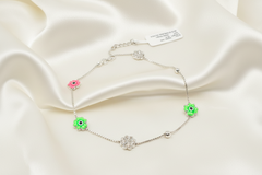 925 Sterling Silver Evil Eye Anklets
