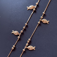 925 Sterling Silver Shoal Anklets