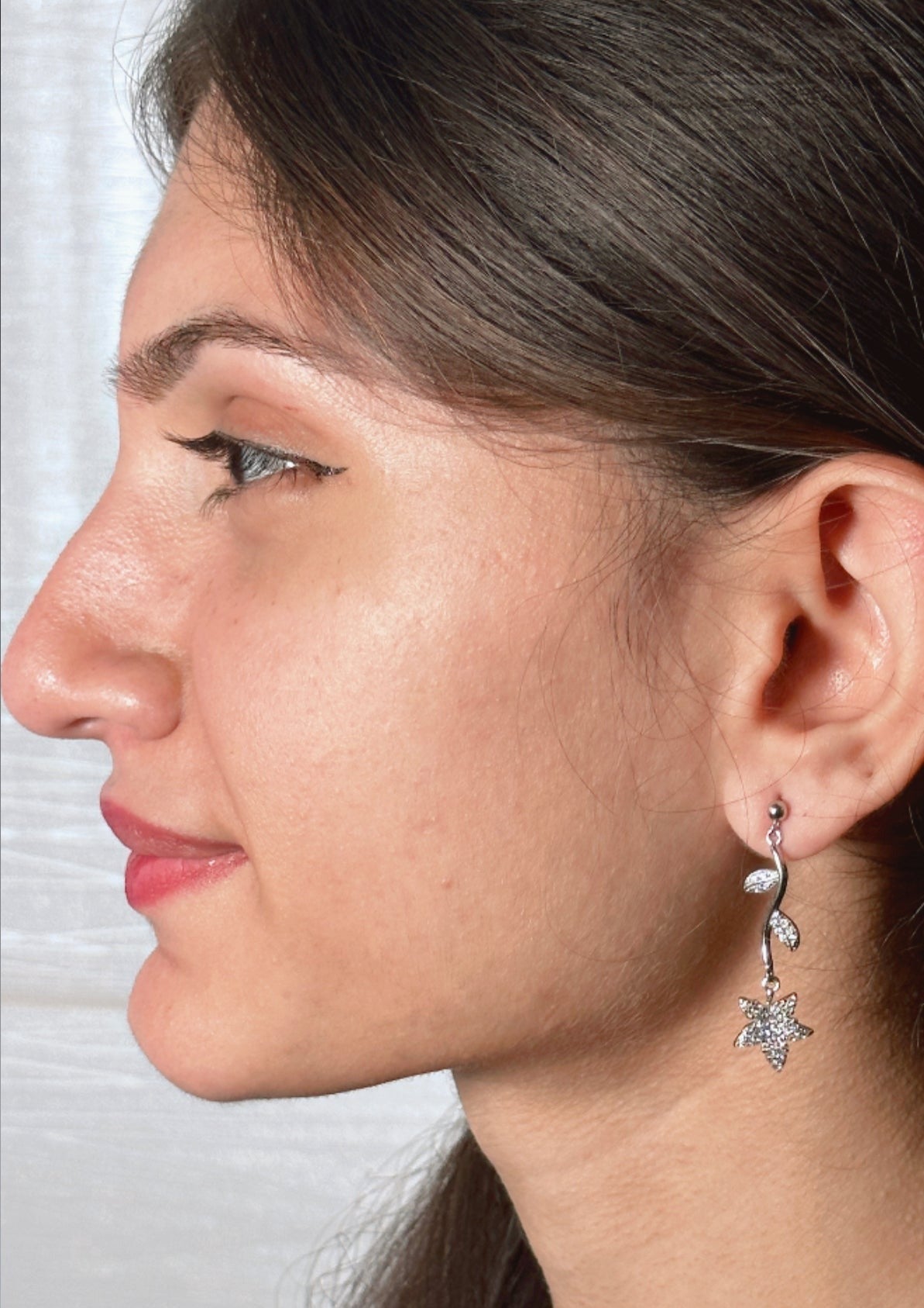 925 Sterling Silver Star Earring