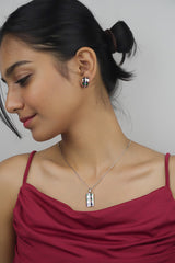 Silver Artistry Elegance Pendant Set