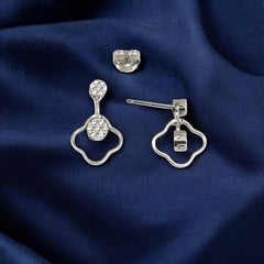 Silver Charm Earrings