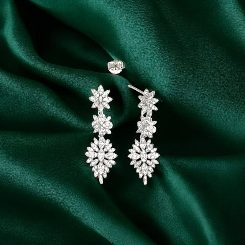 Silver Nature's Elegance Dangles