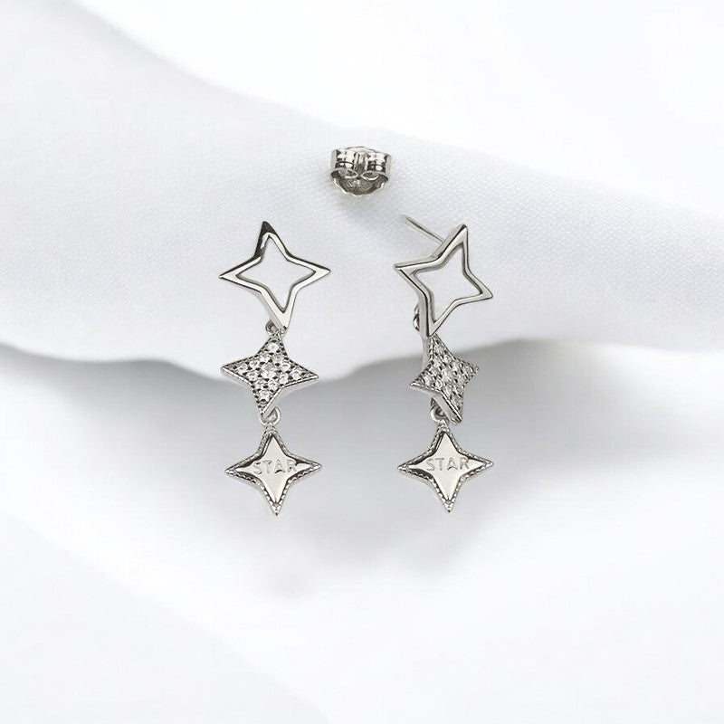 Silver Star Danglers