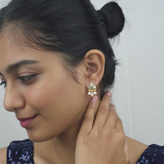 Gold Shimmering charm dangles