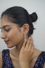 Silver Radiant Elegance Danglers