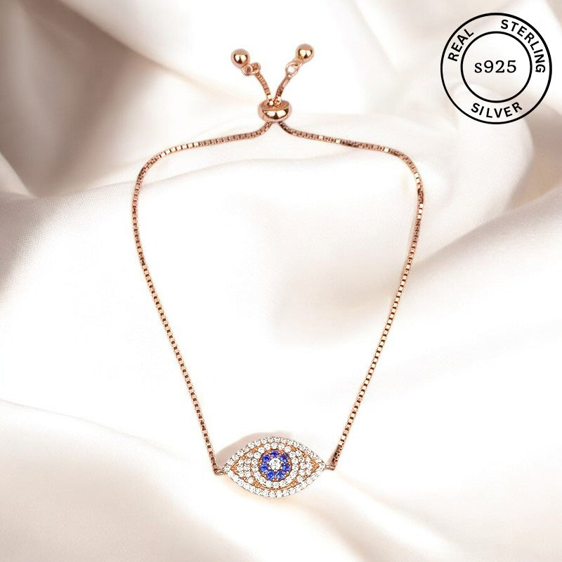 Rosegold Evil Eye bracelet