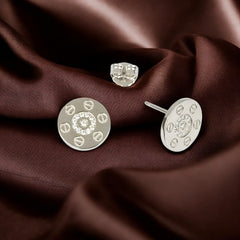 925 Sterling Silver Round Studs