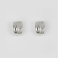 925 Sterling Silver Huggie Hoop Earrings